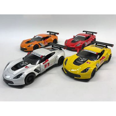 Kinsmart Chevy Chevrolet Corvette C7 R Diecast Model Toy Car 1:36